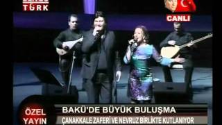 Tunzale Agayeva amp Ahmet Şafak  Yaşa Benim Halkım  Bakü Konseri  19032011 [upl. by Jessie]