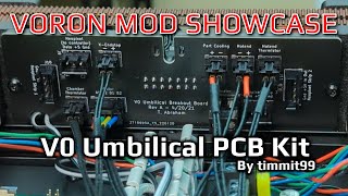 Voron Mod Showcase V01 Umbilical [upl. by Aleacin479]