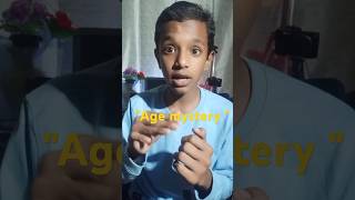 Why kids age faster than elders shorts தமிழ் [upl. by Naillig445]