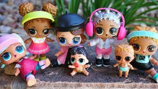 LOL SURPRISE DOLLS Opening New Series 2 Baby Dolls [upl. by Idnaj566]