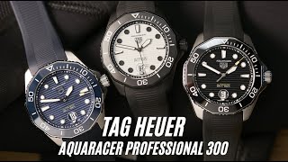 The TAG Heuer Aquaracer Professional 300 brings back the legendary Night Diver [upl. by Nilac663]