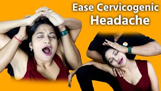 Ease Cervicogenic Headache Neck Pain Chiropractic in Kolkata  8100504456 [upl. by Atinor]