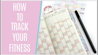 How To Track Your Fitness in Your Hobonichi Weeks Planner  Plan With Me [upl. by Layol]