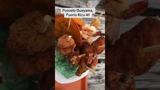 puertorico guayama pozuelo food [upl. by Ahsaekal695]