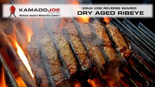 Kamado Joe Sous Vide Ribeye [upl. by Annonyw]