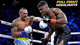 Anthony Joshua vs Oleksandr Usyk 2 FULL FIGHT HIGHLIGHTS  BOXING FIGHT HD [upl. by Frentz]