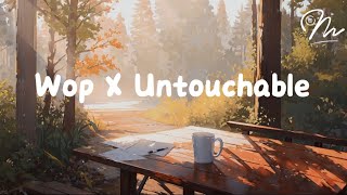 Wop X Untouchable Lyrics 抖音Tiktok version [upl. by Nylareg805]