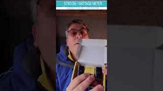 Short wattage meter in de camper Free Living Life [upl. by Ardnasac]