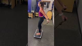 Vibration Plate Workout using Hypervibe G10 with Jill Hinson fitness [upl. by Karlotte]