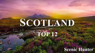 12 Best Places To Visit In Scotland  Scotland Travel Guide [upl. by Lesh]