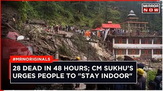 Himachal Pradesh Rain News Today 28 Dead In 48 Hrs Situation Gets Worse In Himachal  English News [upl. by Doria]