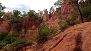 Le Sentier des Ocres Roussillon Provence [upl. by Aisya]