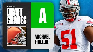 2024 NFL Draft Grades Browns select Michael Hall Jr No 54 Overall  CBS Sports [upl. by Senn147]