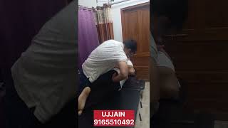 SACRUM CORRECTION BACK IN ACTION PHYSIOTHERAPY CHIROPRACTIC UJJAIN 91655104929340310935 [upl. by Imeon]