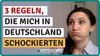 Kulturschock pur  3 Regeln die mich in Deutschland extrem schockiert haben  Tag 20 [upl. by Eilatan]