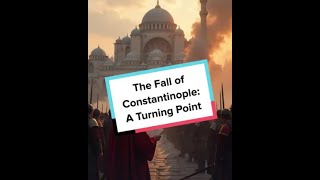 The Fall of Constantinople A Turning Point [upl. by Aldric377]