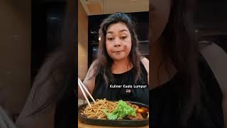 Kuliner kuala lumpur cuma 30ribuan food foodie malaysia trending [upl. by Eilhsa]