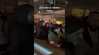 Journalist vs Berliner Polizei Teil 2 👮🏻‍♂️🔥🇩🇪 [upl. by Aerdnaid220]