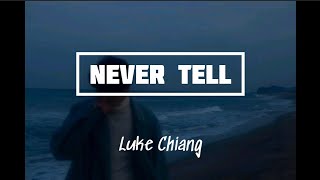 Luke Chiang  Never Tell Lyrics [upl. by Ahsinot]