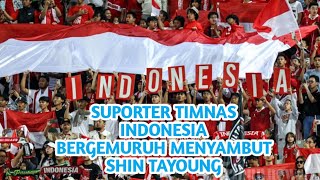 SUPORTER TIMNNAS INDONESIA BERGEMURUH SAAT SHIN TA YOUNG MENDEKATI SUPORTER LA GRANDE [upl. by Effy]