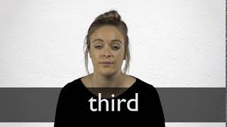 How to pronounce THIRD in British English [upl. by Erdnoid]