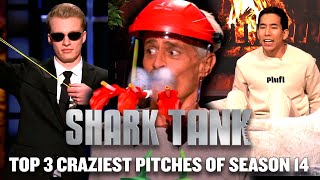 Shark Tank US  Craziest Pitches On Season 14 [upl. by Pomona591]