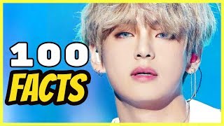 100 FACTS ABOUT BTS V TAEHYUNG [upl. by Titus]