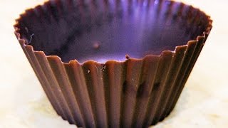 How to make Chocolate Cup  Eggless easy Chocolate Mousse in Chocolate Cup [upl. by Romona]