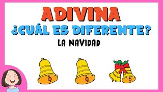 Adivina ¿cuál es el diferente La Navidad [upl. by Ynattib]