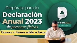 Simulador DECLARACION ANUAL 2024 Sueldos y salarios [upl. by Mazman]