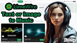 How to Generate Text or Image to Music with Limewire Unveiling the Latest Feature [upl. by Kcirddes]