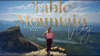 TABLE MOUNTAIN  CROWSNEST PASS ALBERTA HIKE [upl. by Delanie798]