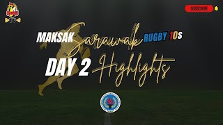 DAY 2 CUP FINAL SHORT HIGHLIGHTS MAKSAK SARAWAK RUGBY 10s 2024  sarawakrugbyunion malaysiarugby [upl. by Broeder]