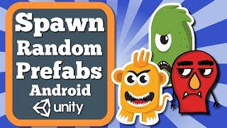 Unity Tutorial How To Spawn Or Instantiate Random Prefab Or Game Object By Touch In Android Game [upl. by Mauretta491]