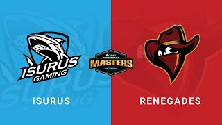 Isurus Gaming vs Renegades  Group B  Mirage  CORSAIR DreamHack Masters Dallas 2019 [upl. by Heppman67]