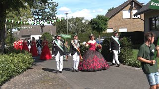 Kreisschützenfest Boke  Königinnen und Hofstaatskleider  Sonntag 04 September 2022 [upl. by Anallise]