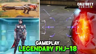 Legendary FHJ18 Gameplay CODM  Kill Effect amp Iron Sight COD Mobile  Season 10 Leaks [upl. by Kutzenco]