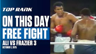 HEAVYWEIGHT LEGENDS Muhammad Ali vs Joe Frazier 3  ON THIS DAY FREE FIGHT [upl. by Amelia]