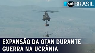 Rússia pretende cortar fornecimento de eletricidade para a Finlândia  SBT Brasil 130522 [upl. by Ssalguod]