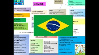 🇧🇷 IL BRASILE Geografia [upl. by Thad]