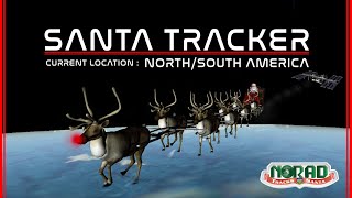 NOW DELIVERING in NORTH AMERICA  NORAD Santa Tracker 2022 [upl. by Heid]