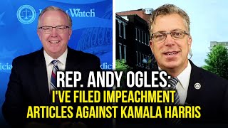 Rep Andy Ogles Ive Filed Impeachment Articles Against Kamala Harris [upl. by Ocisnarf349]