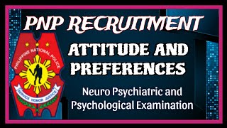 PNP NEURO WRITTEN EXAM  PNP RECRUITMENT PROCESS  NEURO PSYCHIATRIC AND PSYCHOLOGICAL EXAMINATION [upl. by Yelyah870]