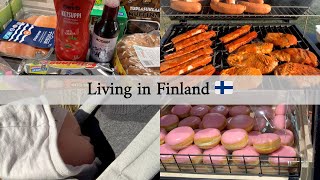 Living in Finland Vlog 10 🇫🇮 Grocery Store Shopping  Vappu  Finnish Grocery Haul  Spring [upl. by Horick]