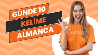 ALMANCA KELİMELER SELAMLAŞMA 1GÜN [upl. by Talia]