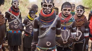 Nyangatom tribe traditional dance amazing viral esattvethiopia subscribe abelbirhanu [upl. by Yednarb]