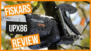 Fiskars PowerGear X Telescopic Tree Pruner UPX86 Review [upl. by Vincenta31]