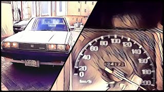 1987 Toyota Cressida top speed 200kmph 6 cylinder [upl. by Alita]