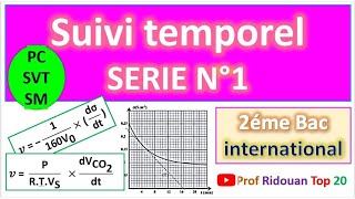 Serie Dexercices suivi tomporelsuivi par mesure de pression et par conductemetrie 2 bac [upl. by Oregolac496]