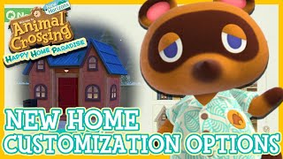 New Home Customization Options in 20 Update Which one to Choose  Animal Crossing New Horizons [upl. by Edals]